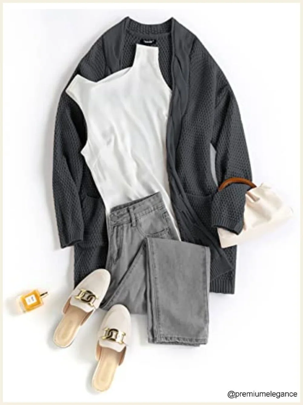 Open Front Long Sleeve Boho Boyfriend Knit Chunky Cardigan Sweater